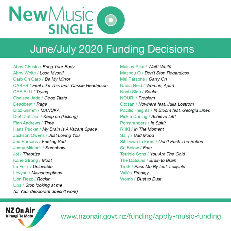 nzoa june/july 2020 july 2020 funding 